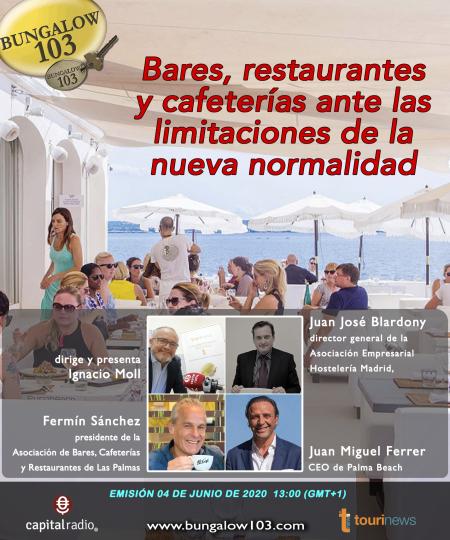 BARES, RESTAURANTES Y CAFETERÍAS ANTE LAS LIMITACIONES DE LA NUEVA NORMALIDAD