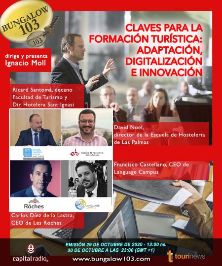 CLAVES PARA LA FORMACIÓN TURÍSTICA: ADAPTACIÓN, DIGITALIZACIÓN E INNOVACIÓN