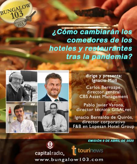 ¿CÓMO CAMBIARÁN LOS COMEDORES DE LOS HOTELES Y RESTAURANTES TRAS LA PANDEMIA?