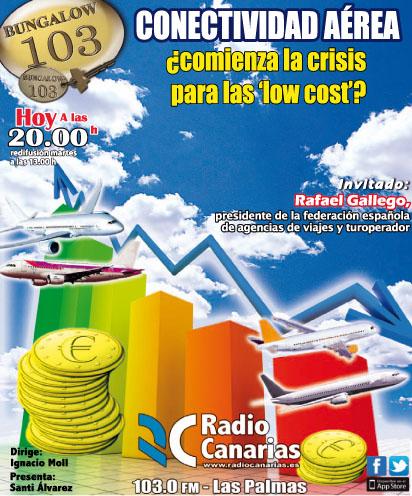 CONECTIVIDAD AÉREA: ¿COMIENZA LA CRISIS DE LAS LOW COST?