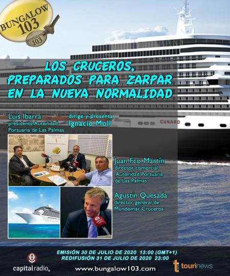 LOS CRUCEROS, PREPARADOS PARA ZARPAR EN LA NUEVA NORMALIDAD