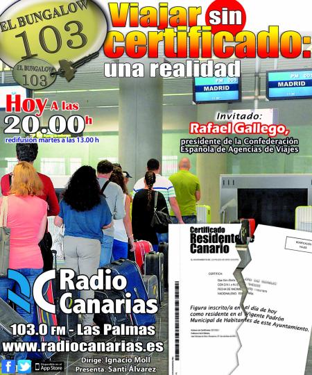 VIAJAR SIN CERTIFICADO: UNA REALIDAD