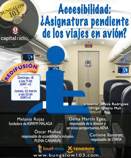 ACCESIBILIDAD: ¿ASIGNATURA PENDIENTE DE LOS VIAJES EN AVIÓN