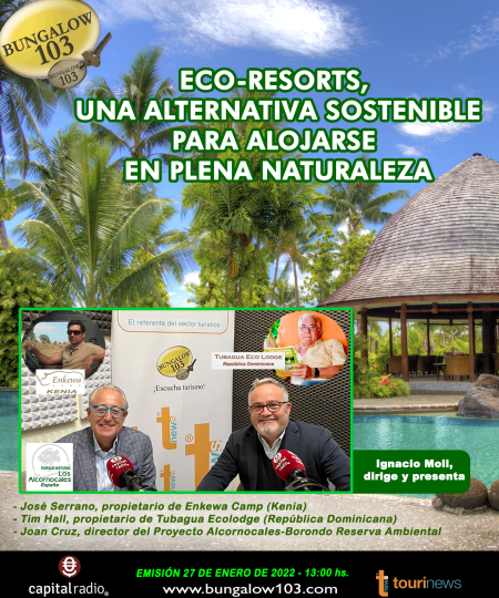 Eco-resorts, una alternativa sostenible para alojarse en plena naturaleza