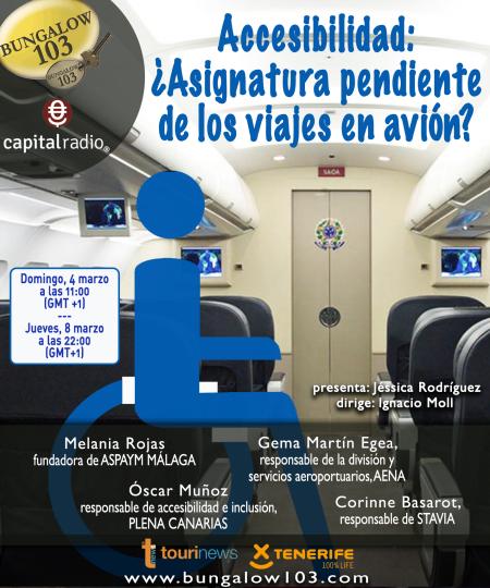 ACCESIBILIDAD: ¿ASIGNATURA PENDIENTE DE LOS VIAJES EN AVIÓN