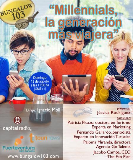 MILLENIALS, LA GENERACIÓN MÁS VIAJERA