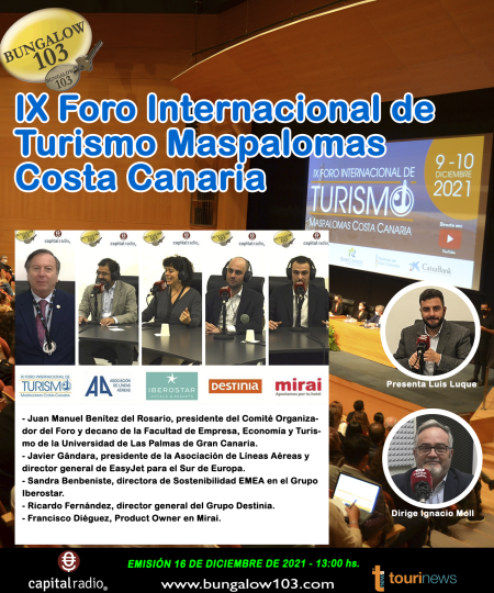 IX Foro Internacional de Turismo Maspalomas Costa Canaria