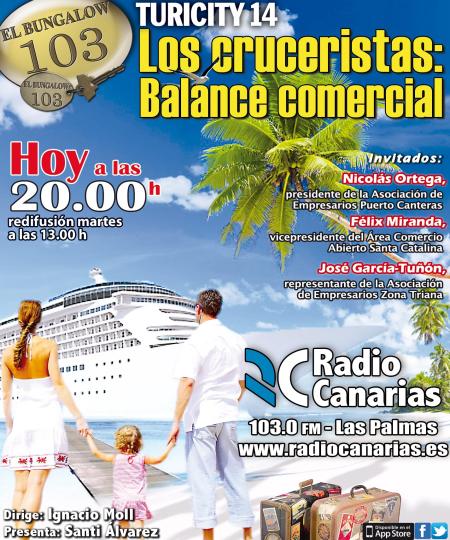 TURICITY 14 - LOS CRUCERISTAS: BALANCE COMERCIAL