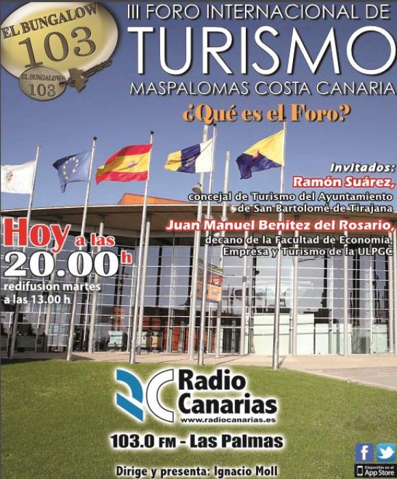 III FORO INTERNACIONAL DE TURISMO MASPALOMAS COSTA CANARIA