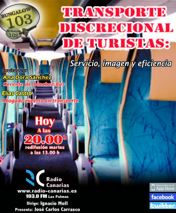 TRANSPORTE DISCRECIONAL DE TURISTAS: SERVICIO, IMAGEN Y EFICIENCIA