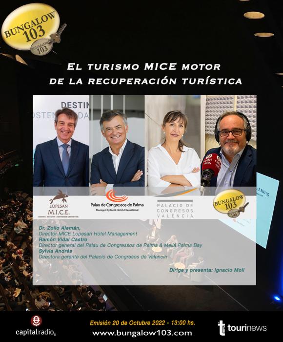 El turismo MICE motor de la recuperación turística