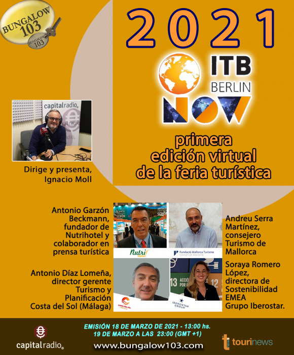 ITB Berlín NOW 2021: primera edición virtual de la feria turística