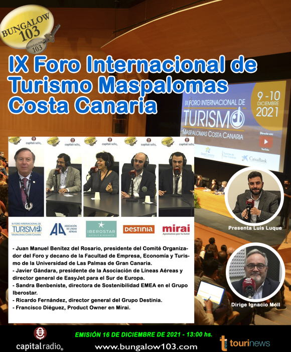 IX Foro Internacional de Turismo Maspalomas Costa Canaria 