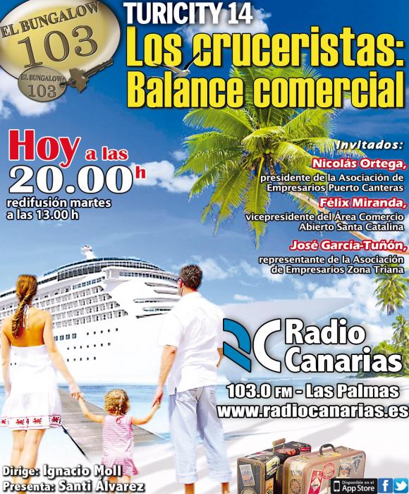 TURICITY 14 - LOS CRUCERISTAS: BALANCE COMERCIAL